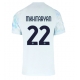 Inter Milan Henrikh Mkhitaryan #22 Borte Drakt 2025-26 Kortermet Inter Milan Henrikh Mkhitaryan #22 Borte Drakt 2025-26 Kortermet